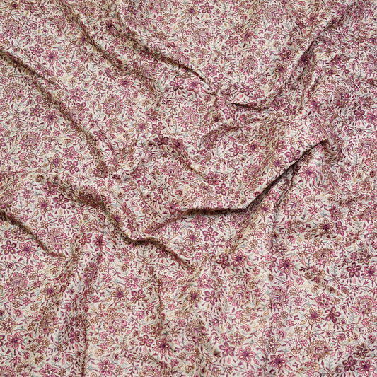SLUB SILK WITH EMBROIDERY WORK