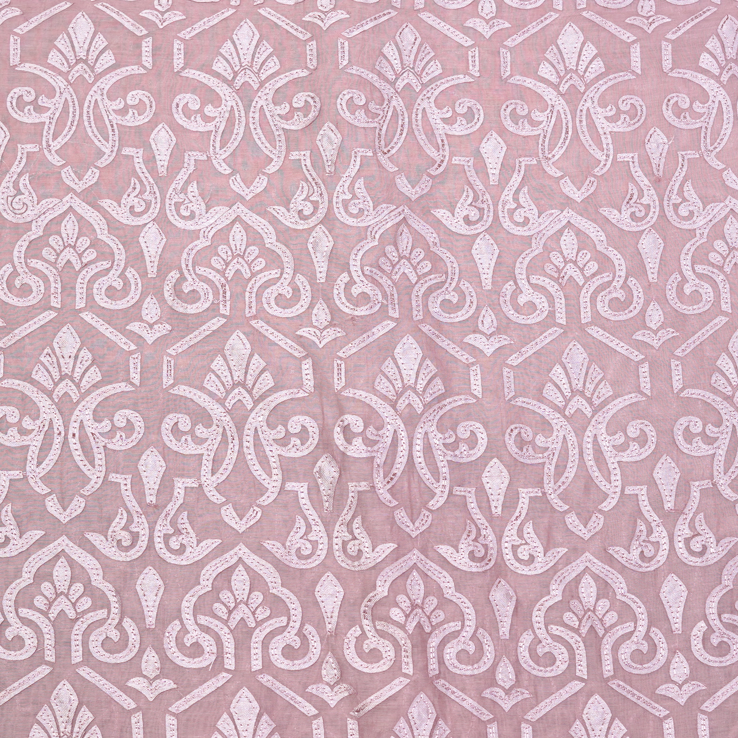 CHANDERI WITH PATCH WORK
