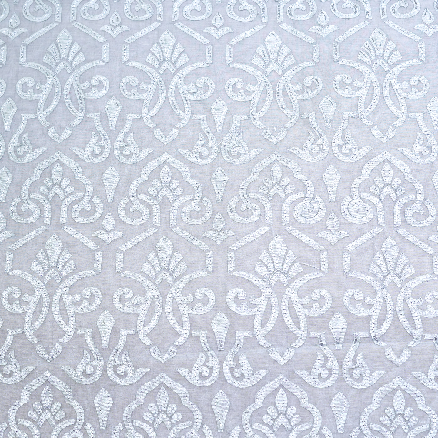 CHANDERI WITH PATCH WORK