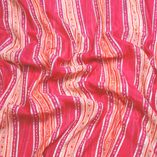 STRIPE PATTERN WITH TRADITIONAL MOTIFS