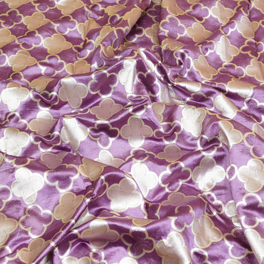 Elegant Banarasi Silk Brocade Fabric