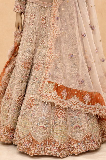 Regal Embroidered Bridal Lehenga