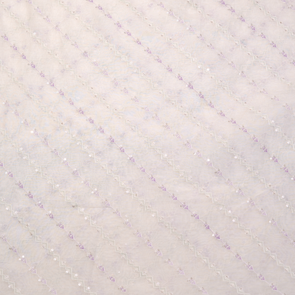 CHANDERI FABRIC ELEGANT SUBTLE WEAVE