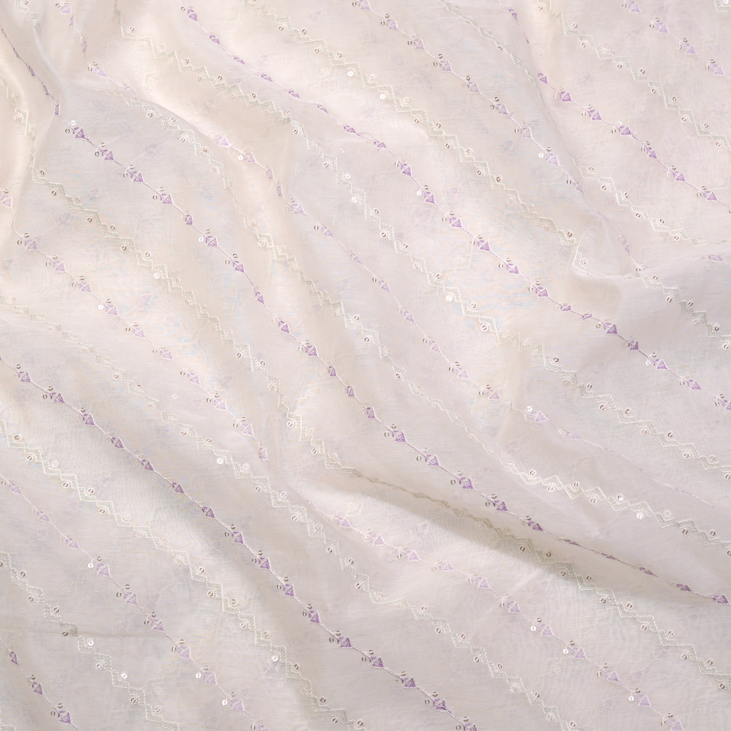 CHANDERI FABRIC ELEGANT SUBTLE WEAVE