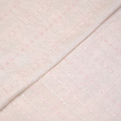 CHANDERI FABRIC ELEGANT SUBTLE WEAVE