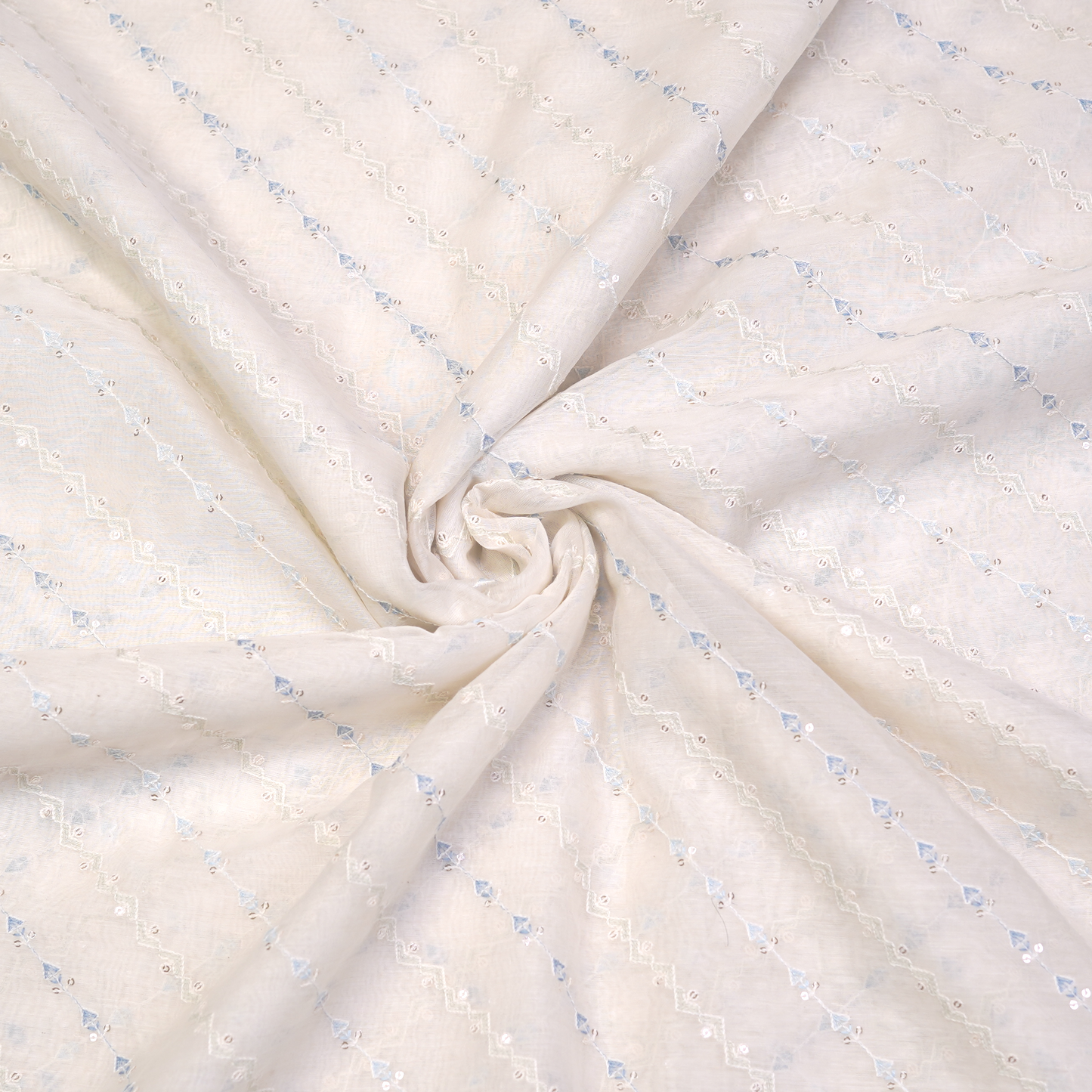 CHANDERI FABRIC ELEGANT SUBTLE WEAVE