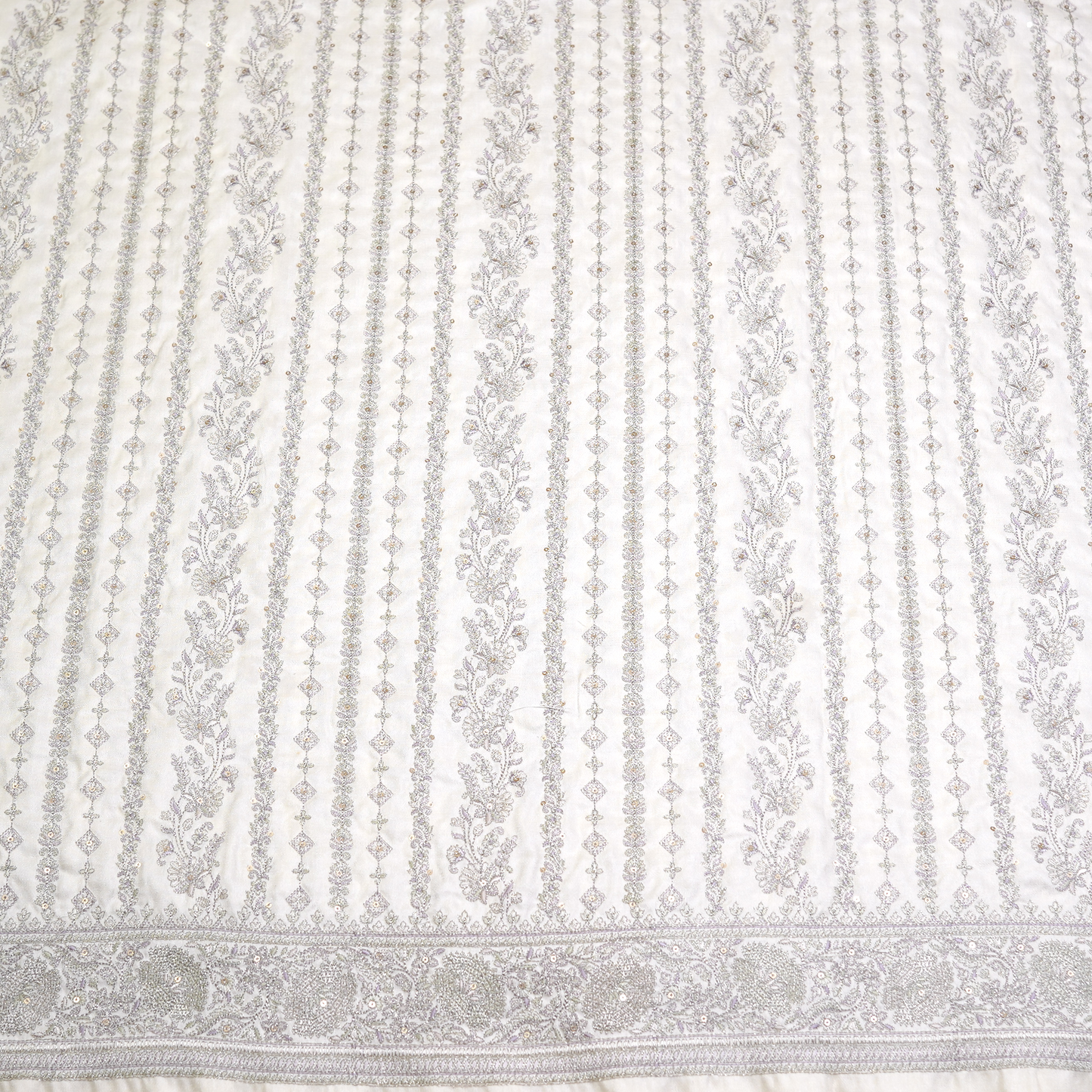 SLUB SILK WITH ZARI WORK