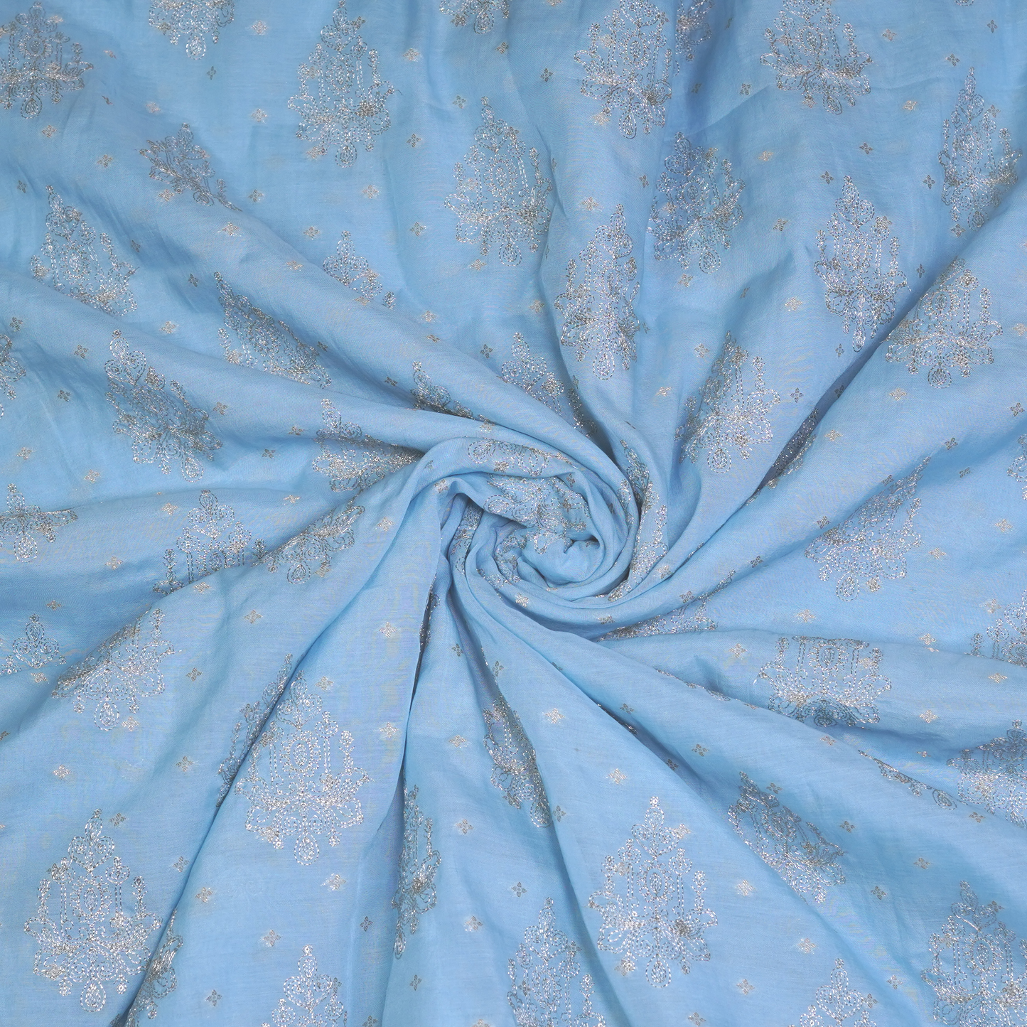 CHANDERI WITH ZARI WORK