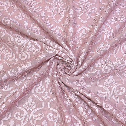 CHANDERI WITH PATCH WORK