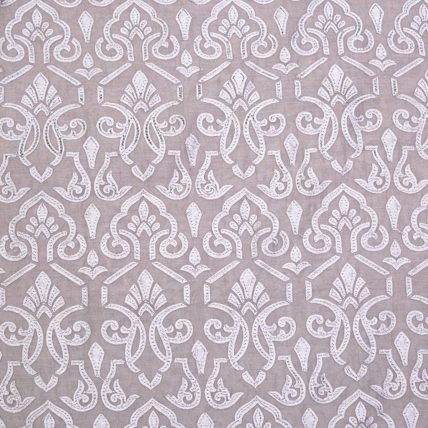 CHANDERI WITH PATCH WORK