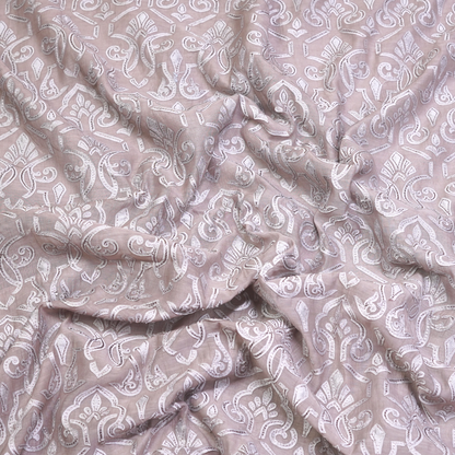 CHANDERI WITH PATCH WORK