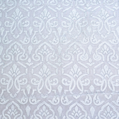 CHANDERI WITH PATCH WORK