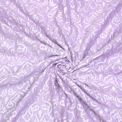 CHANDERI WITH PATCH WORK