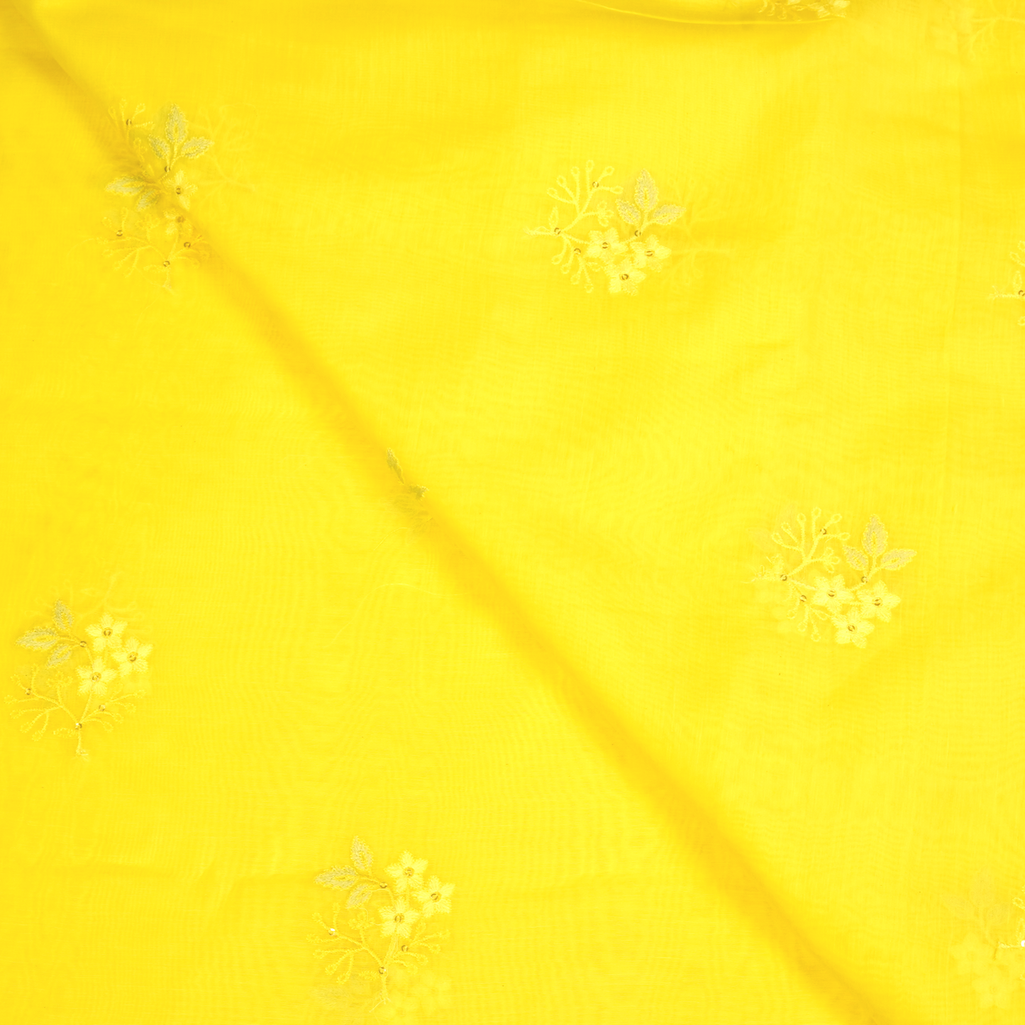 CHANDERI EMBROIDERED WORK
