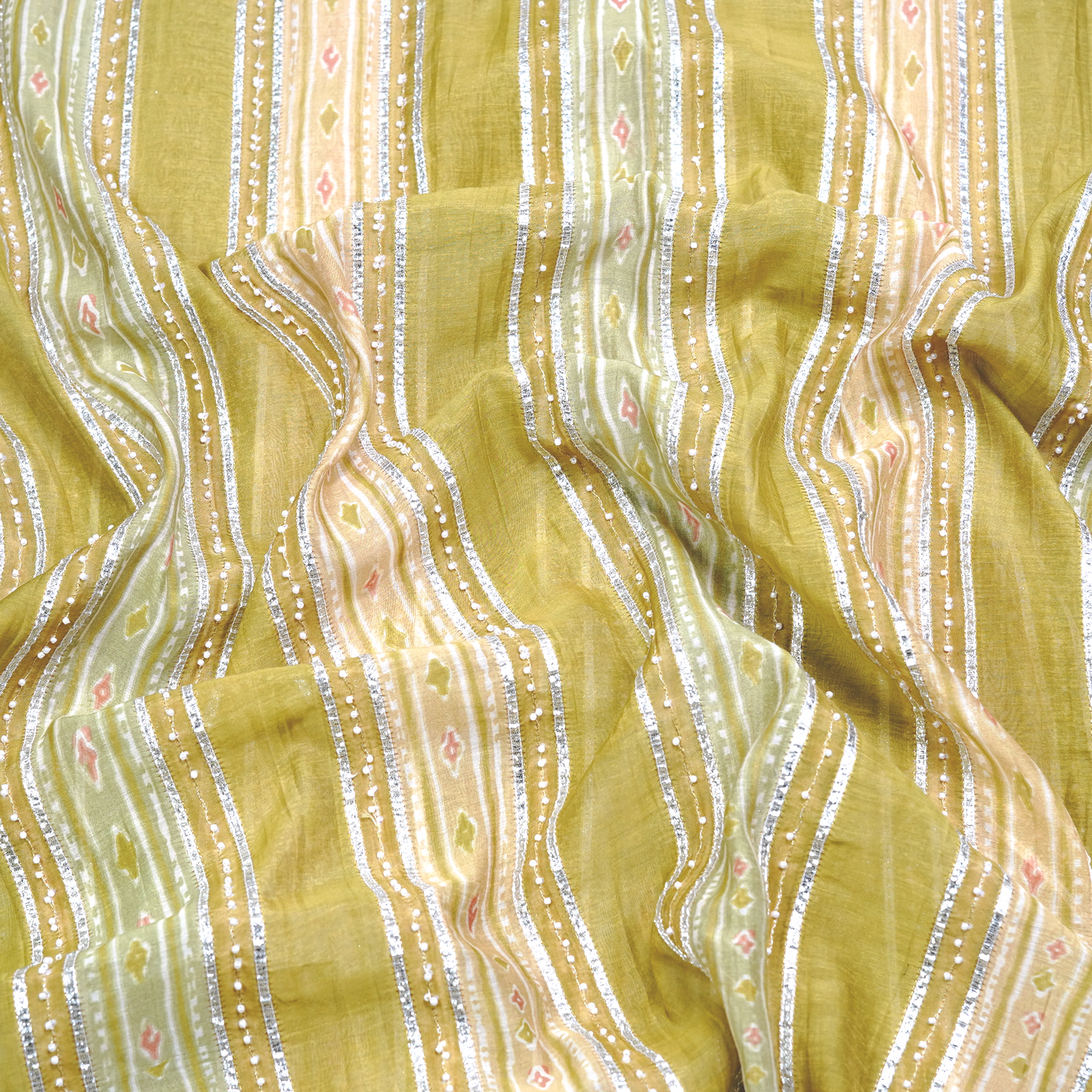 STRIPE PATTERN WITH TRADITIONAL MOTIFS