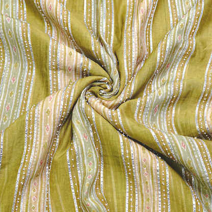 STRIPE PATTERN WITH TRADITIONAL MOTIFS