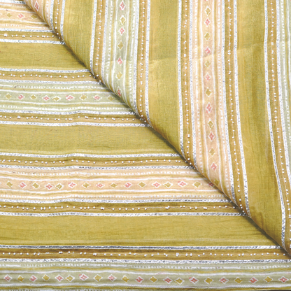 STRIPE PATTERN WITH TRADITIONAL MOTIFS