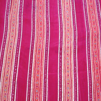 STRIPE PATTERN WITH TRADITIONAL MOTIFS