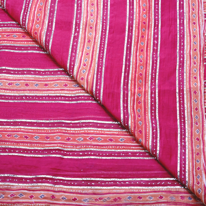 STRIPE PATTERN WITH TRADITIONAL MOTIFS