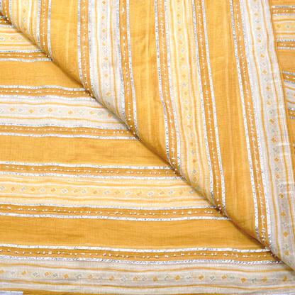 STRIPE PATTERN WITH TRADITIONAL MOTIFS