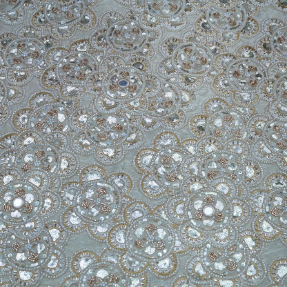 Luxury Handwork Embroidered Fabric.
