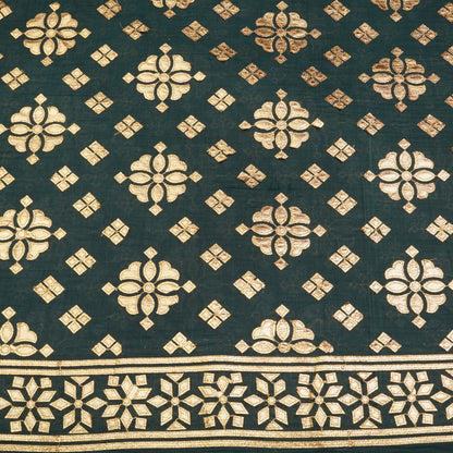 Premium Gold Butti Brocade Fabric.